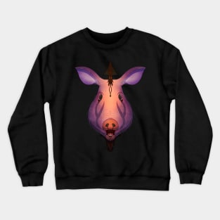 "Lord of the Flies" Pig Crewneck Sweatshirt